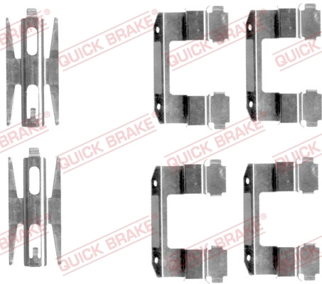 Accessory Kit, disc brake pad